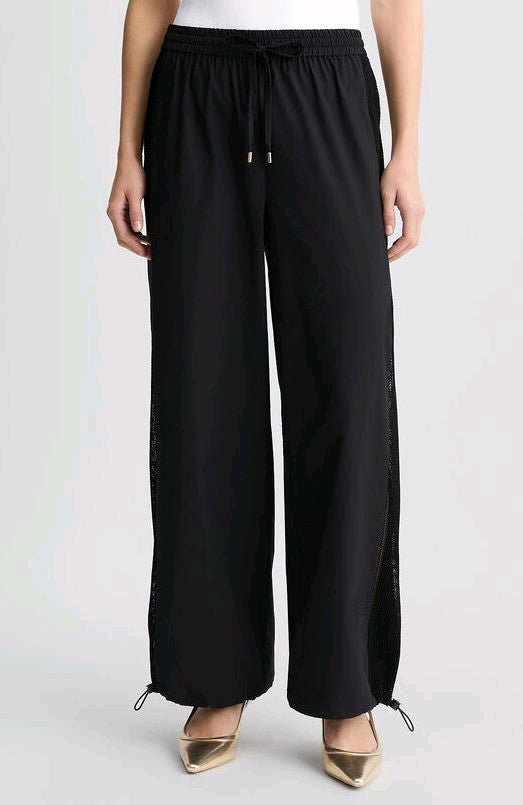 liu jo pantaloni con inserto in rete ta5074t2900